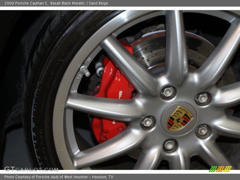 Basalt Black Metallic / Sand Beige 2009 Porsche Cayman S