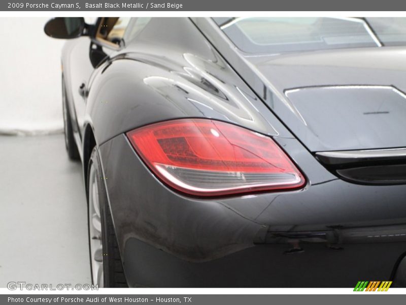 Basalt Black Metallic / Sand Beige 2009 Porsche Cayman S