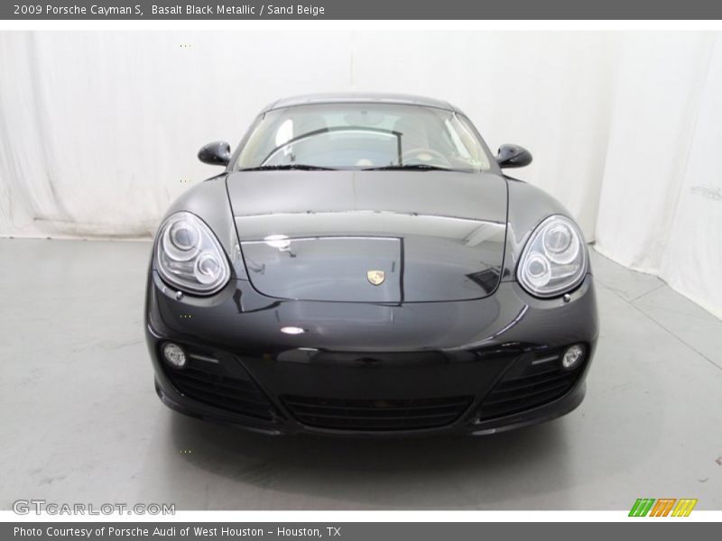 Basalt Black Metallic / Sand Beige 2009 Porsche Cayman S