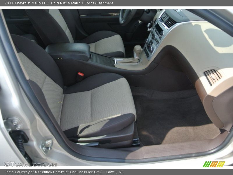 Gold Mist Metallic / Cocoa/Cashmere 2011 Chevrolet Malibu LS