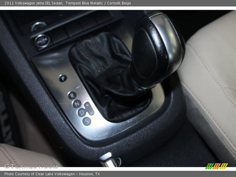 Tempest Blue Metallic / Cornsilk Beige 2011 Volkswagen Jetta SEL Sedan