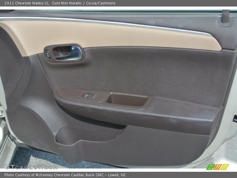Gold Mist Metallic / Cocoa/Cashmere 2011 Chevrolet Malibu LS