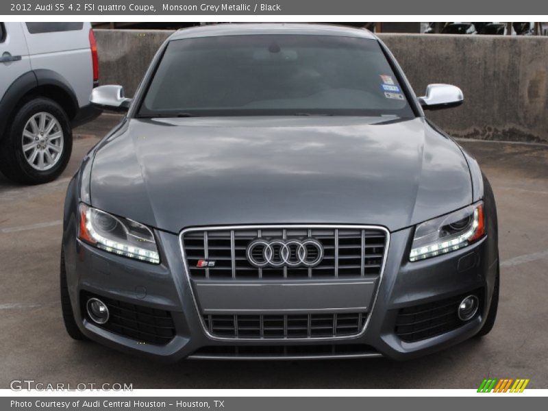 Monsoon Grey Metallic / Black 2012 Audi S5 4.2 FSI quattro Coupe