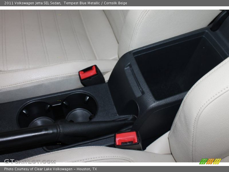 Tempest Blue Metallic / Cornsilk Beige 2011 Volkswagen Jetta SEL Sedan