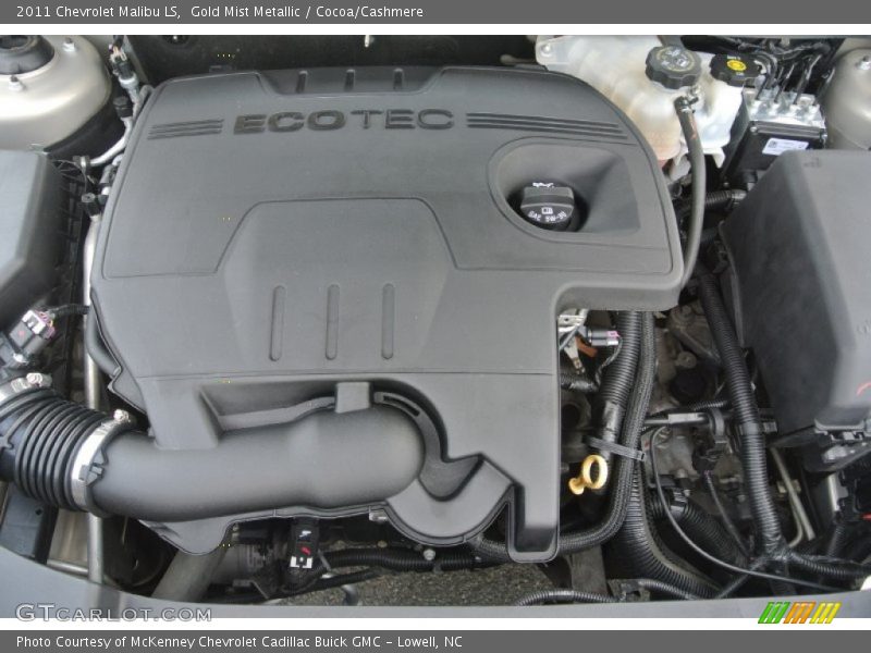 Gold Mist Metallic / Cocoa/Cashmere 2011 Chevrolet Malibu LS