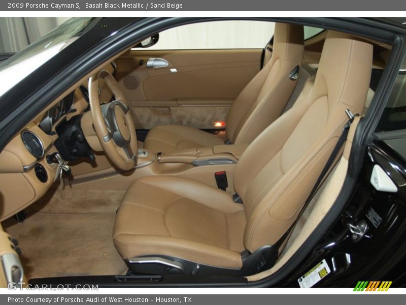 Front Seat of 2009 Cayman S