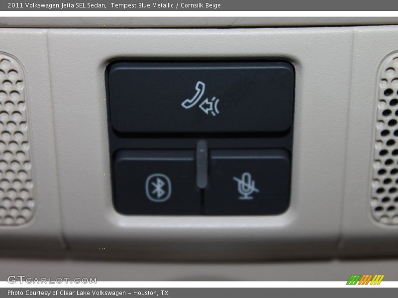 Tempest Blue Metallic / Cornsilk Beige 2011 Volkswagen Jetta SEL Sedan