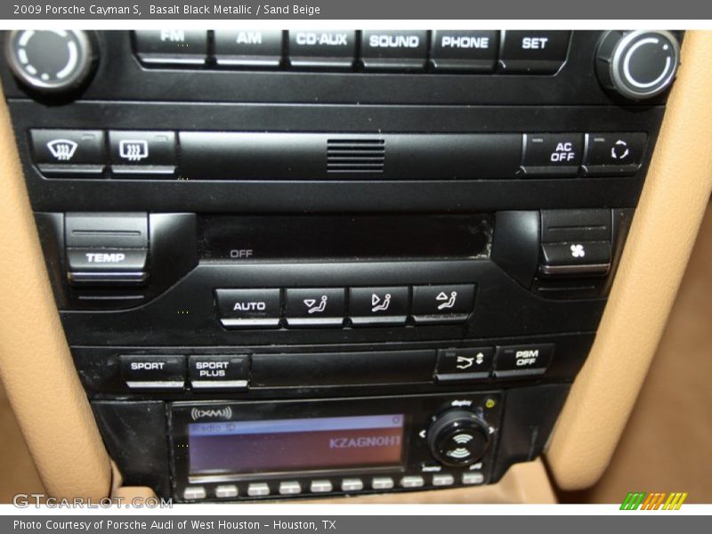 Controls of 2009 Cayman S