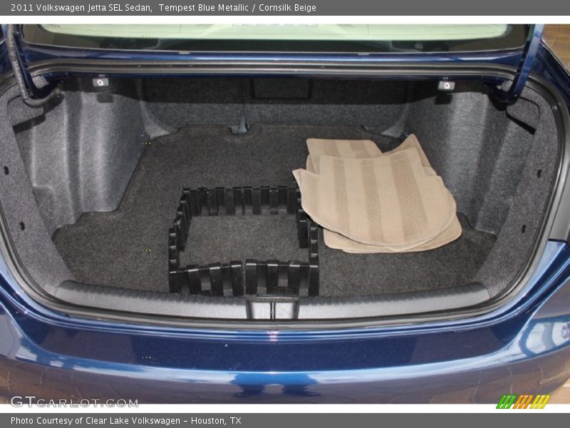 Tempest Blue Metallic / Cornsilk Beige 2011 Volkswagen Jetta SEL Sedan