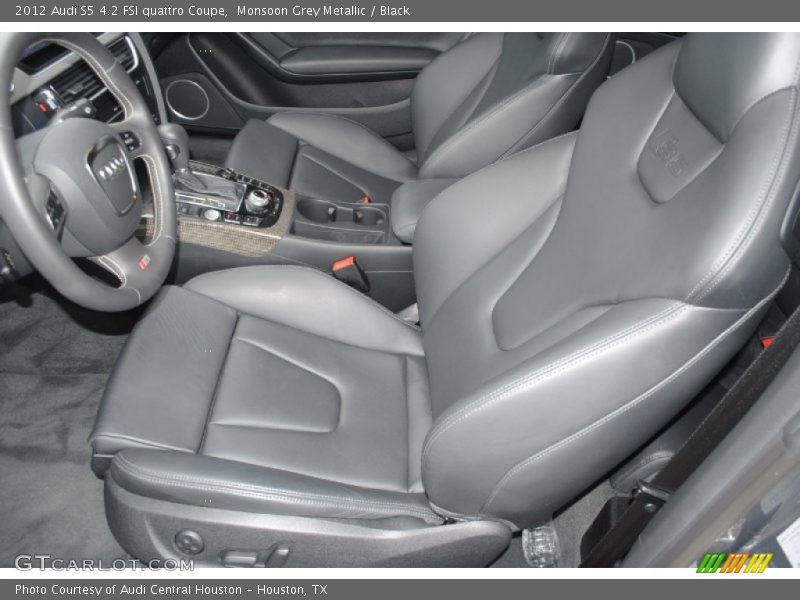 Front Seat of 2012 S5 4.2 FSI quattro Coupe
