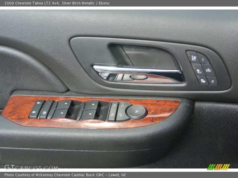 Silver Birch Metallic / Ebony 2009 Chevrolet Tahoe LTZ 4x4