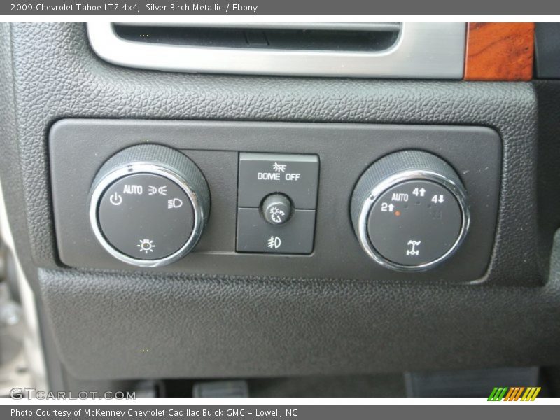 Silver Birch Metallic / Ebony 2009 Chevrolet Tahoe LTZ 4x4
