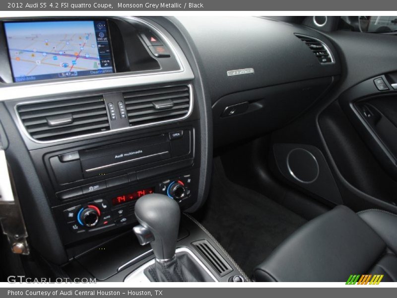 Monsoon Grey Metallic / Black 2012 Audi S5 4.2 FSI quattro Coupe