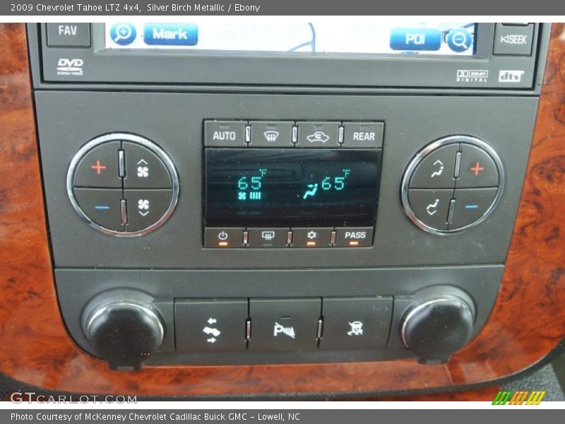 Silver Birch Metallic / Ebony 2009 Chevrolet Tahoe LTZ 4x4