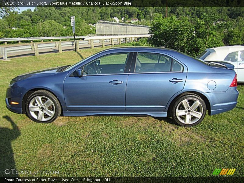  2010 Fusion Sport Sport Blue Metallic