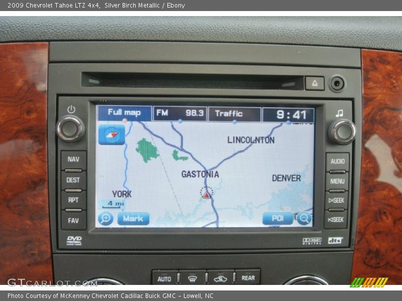 Silver Birch Metallic / Ebony 2009 Chevrolet Tahoe LTZ 4x4