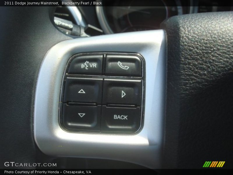 Blackberry Pearl / Black 2011 Dodge Journey Mainstreet