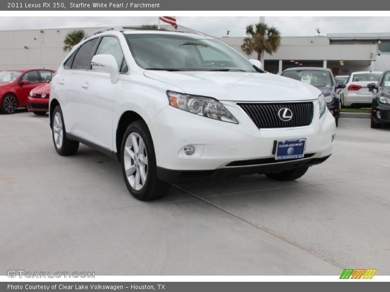 Starfire White Pearl / Parchment 2011 Lexus RX 350
