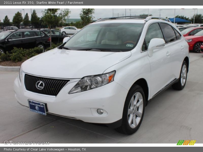 Starfire White Pearl / Parchment 2011 Lexus RX 350