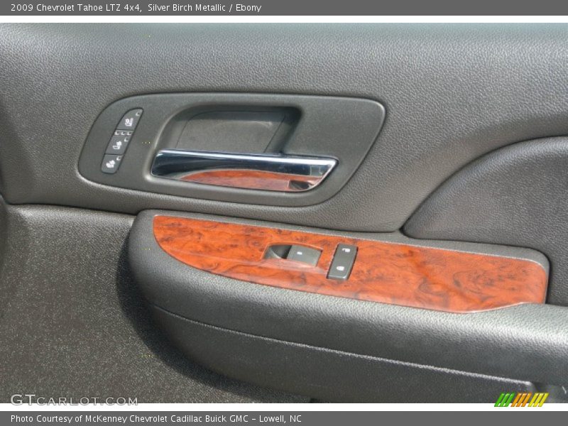 Silver Birch Metallic / Ebony 2009 Chevrolet Tahoe LTZ 4x4