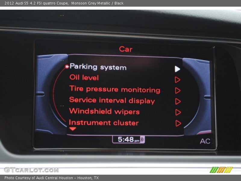 Monsoon Grey Metallic / Black 2012 Audi S5 4.2 FSI quattro Coupe