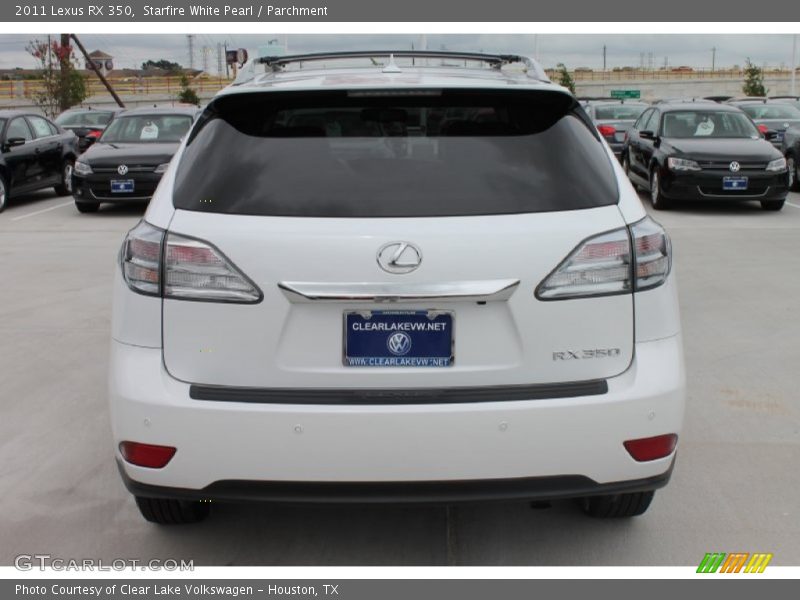 Starfire White Pearl / Parchment 2011 Lexus RX 350