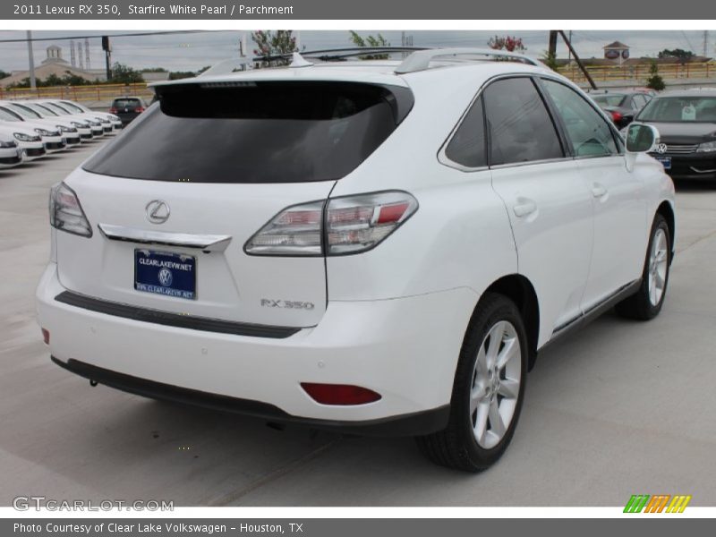 Starfire White Pearl / Parchment 2011 Lexus RX 350