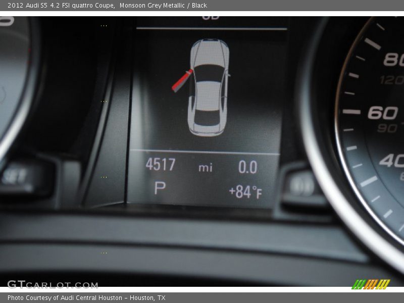Monsoon Grey Metallic / Black 2012 Audi S5 4.2 FSI quattro Coupe