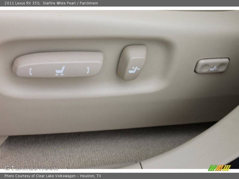 Starfire White Pearl / Parchment 2011 Lexus RX 350