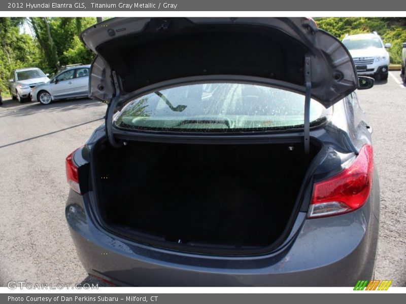 Titanium Gray Metallic / Gray 2012 Hyundai Elantra GLS