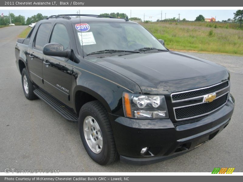Black / Ebony 2011 Chevrolet Avalanche LT