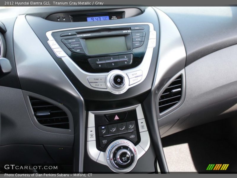 Titanium Gray Metallic / Gray 2012 Hyundai Elantra GLS