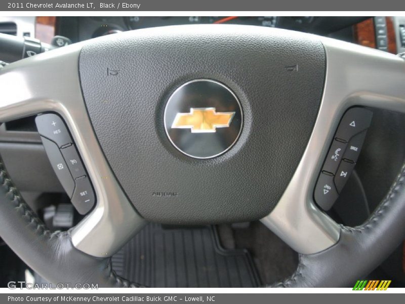 Black / Ebony 2011 Chevrolet Avalanche LT