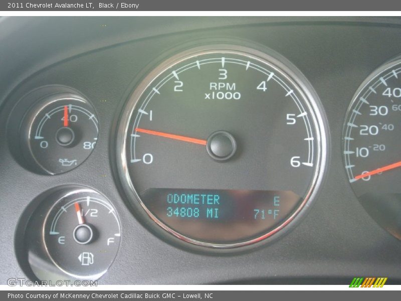 Black / Ebony 2011 Chevrolet Avalanche LT