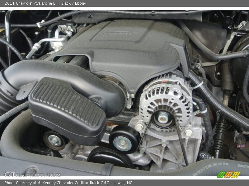Black / Ebony 2011 Chevrolet Avalanche LT