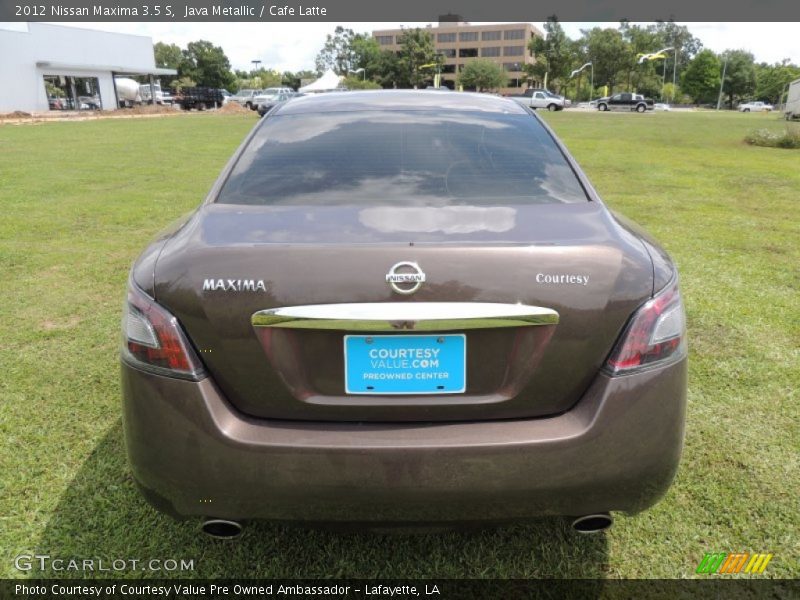 Java Metallic / Cafe Latte 2012 Nissan Maxima 3.5 S