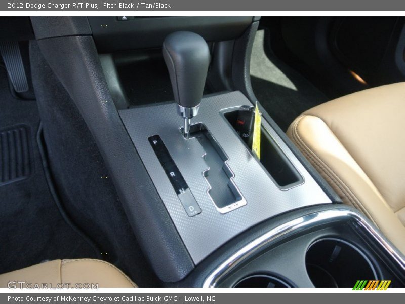 Pitch Black / Tan/Black 2012 Dodge Charger R/T Plus