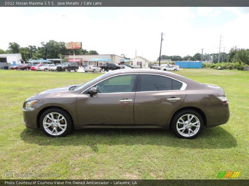 Java Metallic / Cafe Latte 2012 Nissan Maxima 3.5 S