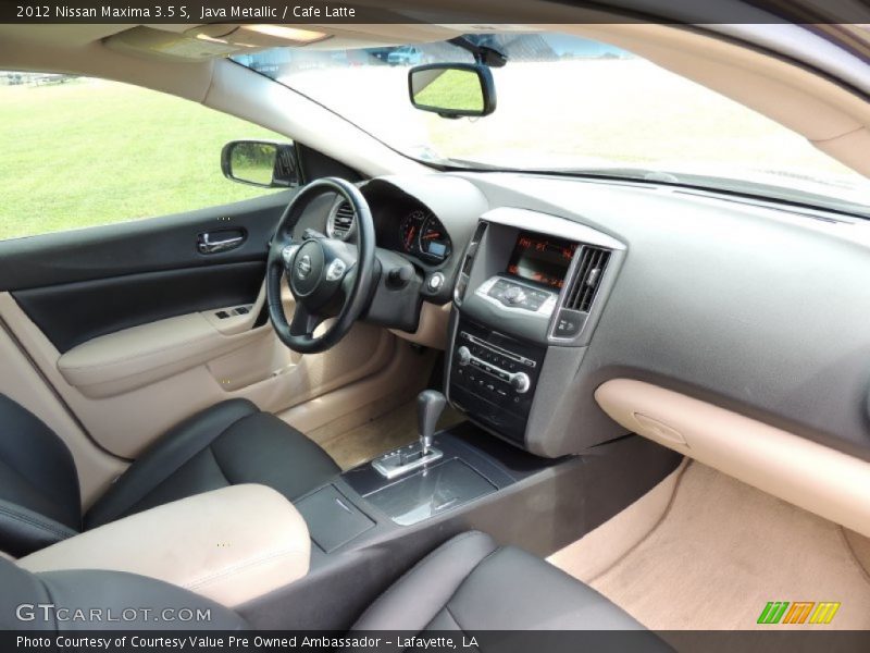 Java Metallic / Cafe Latte 2012 Nissan Maxima 3.5 S