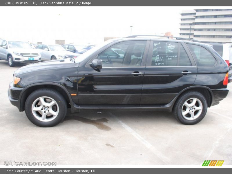  2002 X5 3.0i Black Sapphire Metallic