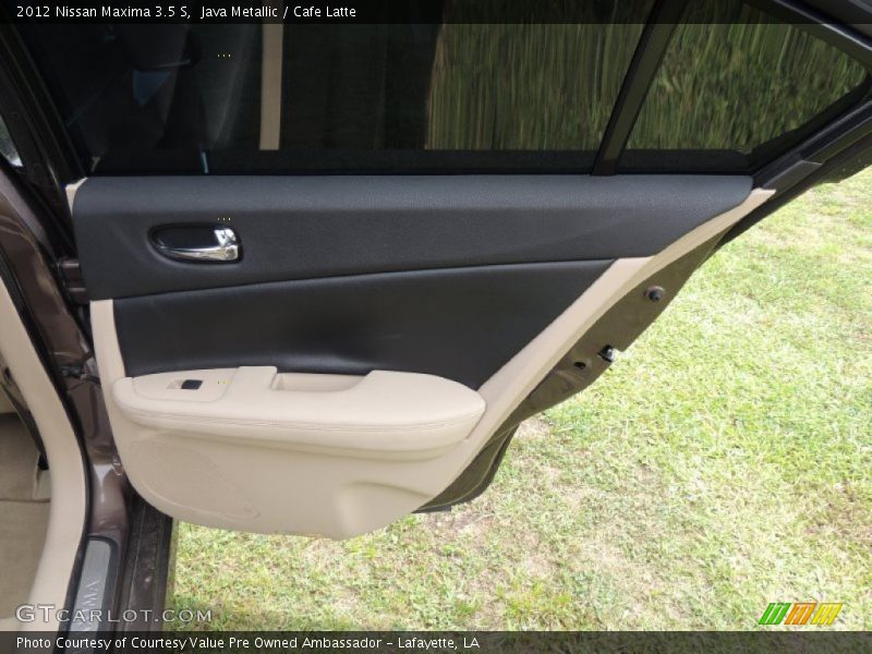 Java Metallic / Cafe Latte 2012 Nissan Maxima 3.5 S