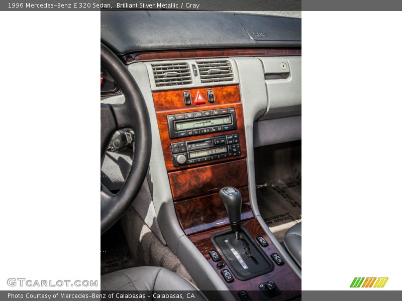 Brilliant Silver Metallic / Gray 1996 Mercedes-Benz E 320 Sedan