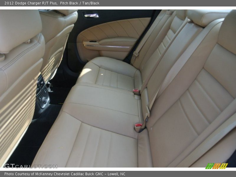 Pitch Black / Tan/Black 2012 Dodge Charger R/T Plus