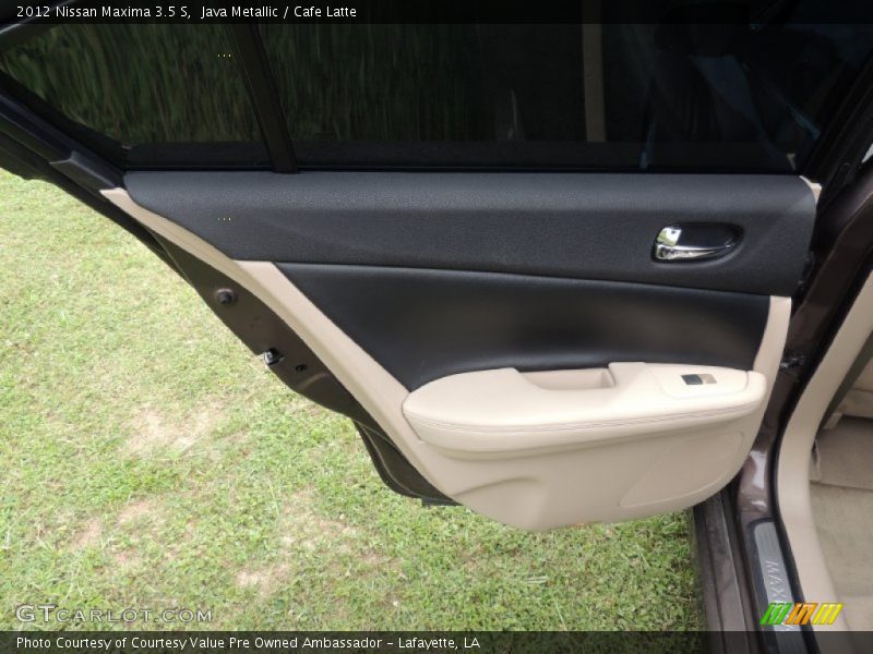 Java Metallic / Cafe Latte 2012 Nissan Maxima 3.5 S