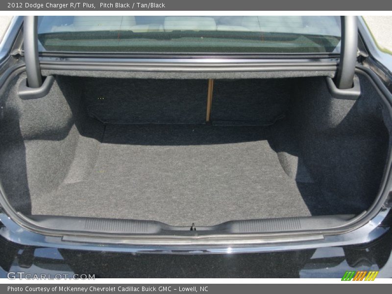 Pitch Black / Tan/Black 2012 Dodge Charger R/T Plus