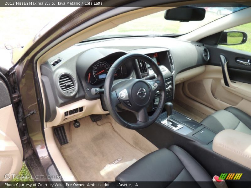 Java Metallic / Cafe Latte 2012 Nissan Maxima 3.5 S