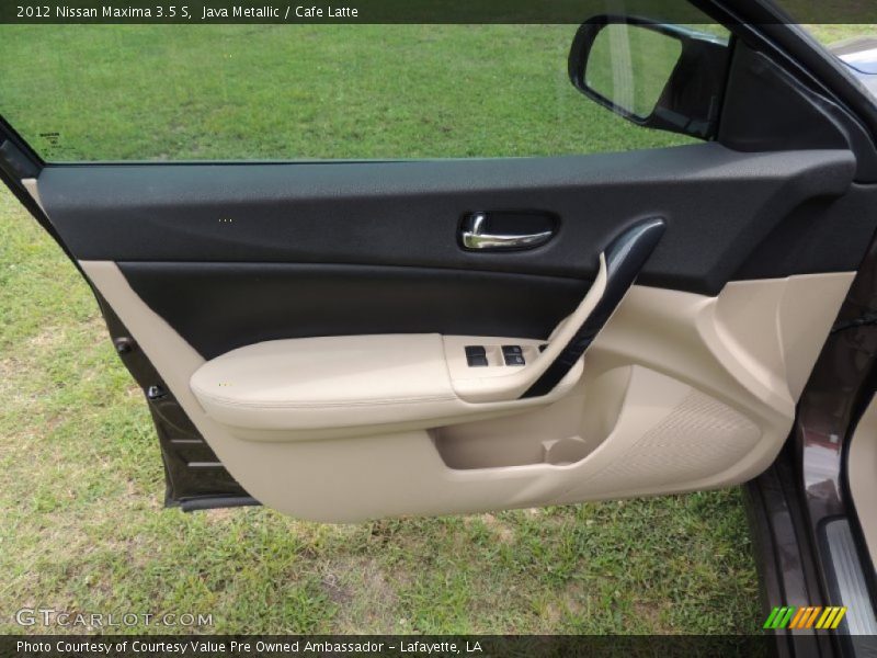 Java Metallic / Cafe Latte 2012 Nissan Maxima 3.5 S