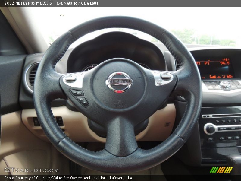 Java Metallic / Cafe Latte 2012 Nissan Maxima 3.5 S