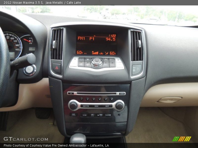 Java Metallic / Cafe Latte 2012 Nissan Maxima 3.5 S