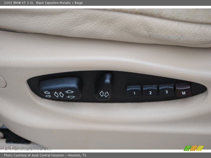 Black Sapphire Metallic / Beige 2002 BMW X5 3.0i